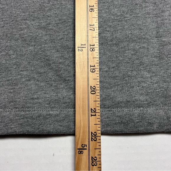 DEMYLEE New York Women's Brooke Short Sleeve Drop Shoulder Sweatshirt In Grey XS - Picture 9 of 9